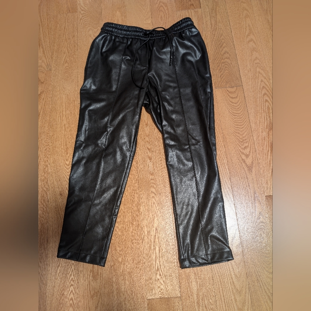 Reitmans Faux Leather Joggers